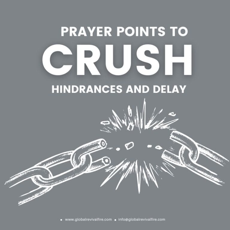 prayers point against hindrance